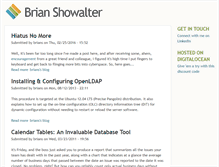 Tablet Screenshot of brianshowalter.com